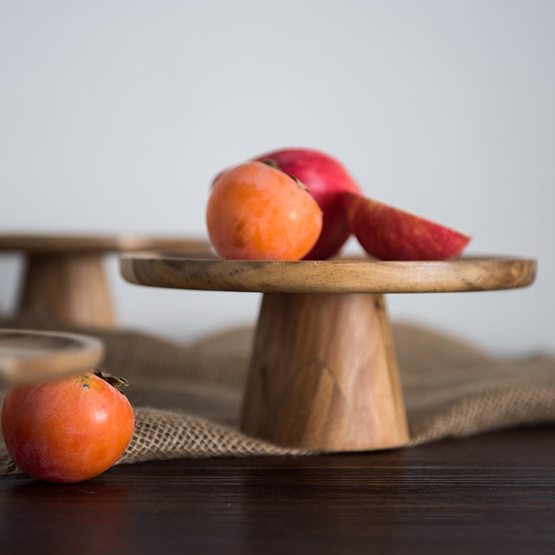 Holz Kuchenplatte Ständer | Einzigartiges Design