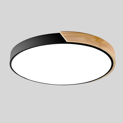 Garduru Holz Macaron Deckenleuchte – Warmes & Minimalistisches LED Licht