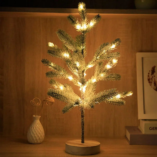 TwinklingTree™ Weihnachtsbaum Nachtlicht – 50cm LED Feiertagsdekoration