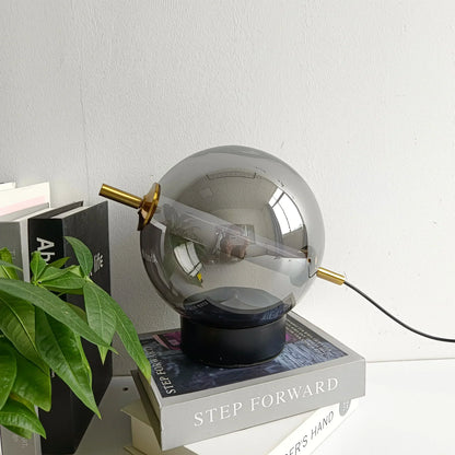 LumiSphere – Elegante Glas Tischlampe mit beruhigender Atmosphäre