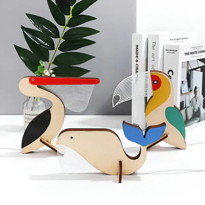 JungleGlow – Süße Tischlampe mit Tierdesign für ein bezauberndes Kinderzimmer