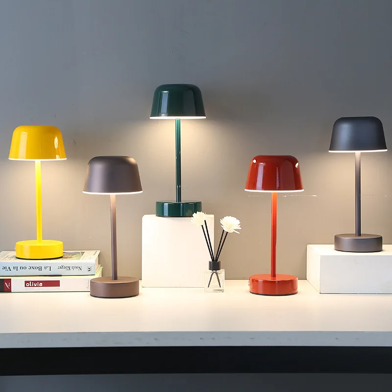 Garduru - Kabellose Dimmbar Tischlampe mit Warm-/Weiß-/Naturweißem Licht
