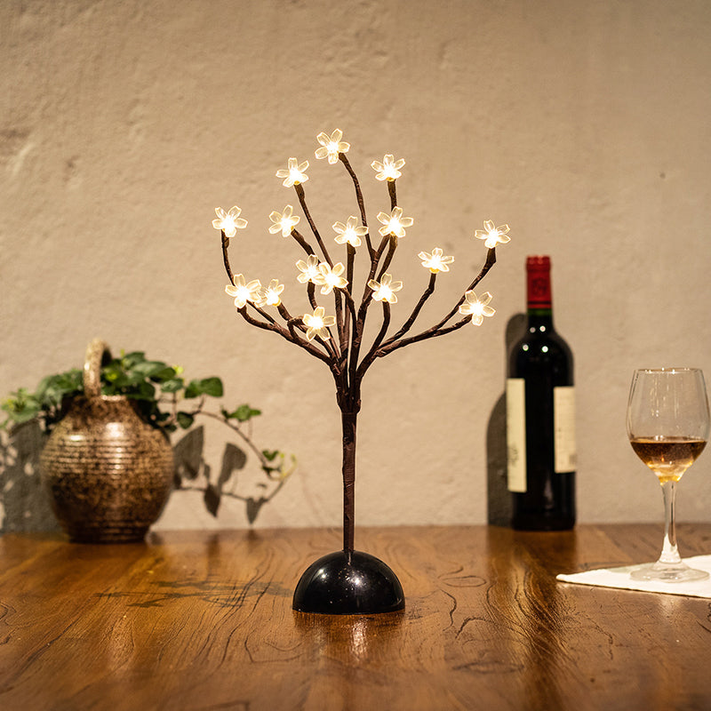 Garduru - Elegante Blume Tischlampe Für Gemütliches Ambiente