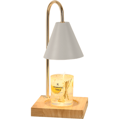 Tischlampe schmelzende Kerzen
