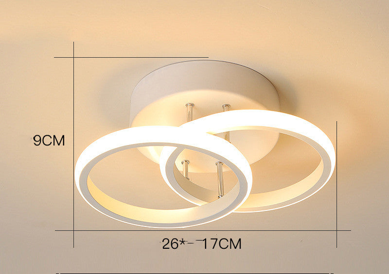 Garduru - Minimalistische Nordische LED-Deckenleuchte für Stilvolles Wohnen