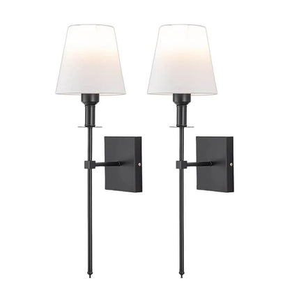 Garduru Kabellose Wandlampe (2er-Pack) | Wiederaufladbar | Modernes Design | Ideal für Schlafzimmer & Wohnzimmer