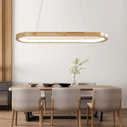 Deckenleuchte Holz LED Hängeleuchte
