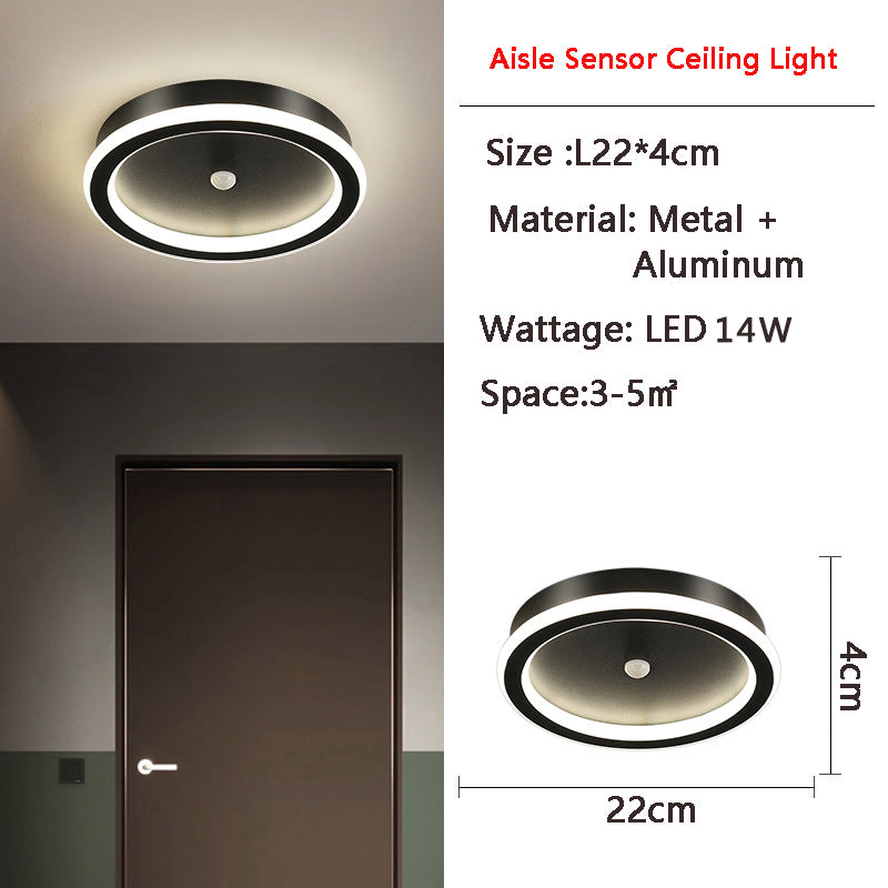 Garduru PIR-Bewegungssensor LED Deckenleuchte | Intelligente Beleuchtung | Energieeffizient | Perfekt für Flur & Badezimmer