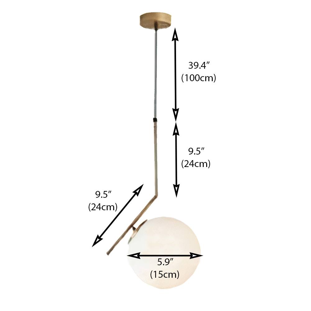 Garduru Drop Pendelleuchten – Moderne Messing Hängeleuchte für einen luxuriösen Akzent