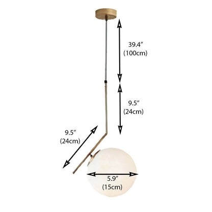 Garduru Drop Pendelleuchten – Moderne Messing Hängeleuchte für einen luxuriösen Akzent