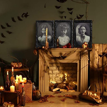 3D Halloween Gesicht Verändernde Geist Porträt