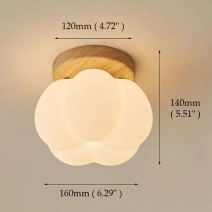 Garduru Flush-Deckenlampe – Verspielt & Warm LED-Beleuchtung für Jeden Raum
