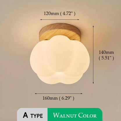 Garduru Flush-Deckenlampe – Verspielt & Warm LED-Beleuchtung für Jeden Raum