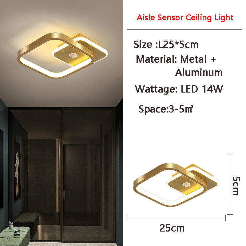 Garduru PIR-Bewegungssensor LED Deckenleuchte | Intelligente Beleuchtung | Energieeffizient | Perfekt für Flur & Badezimmer