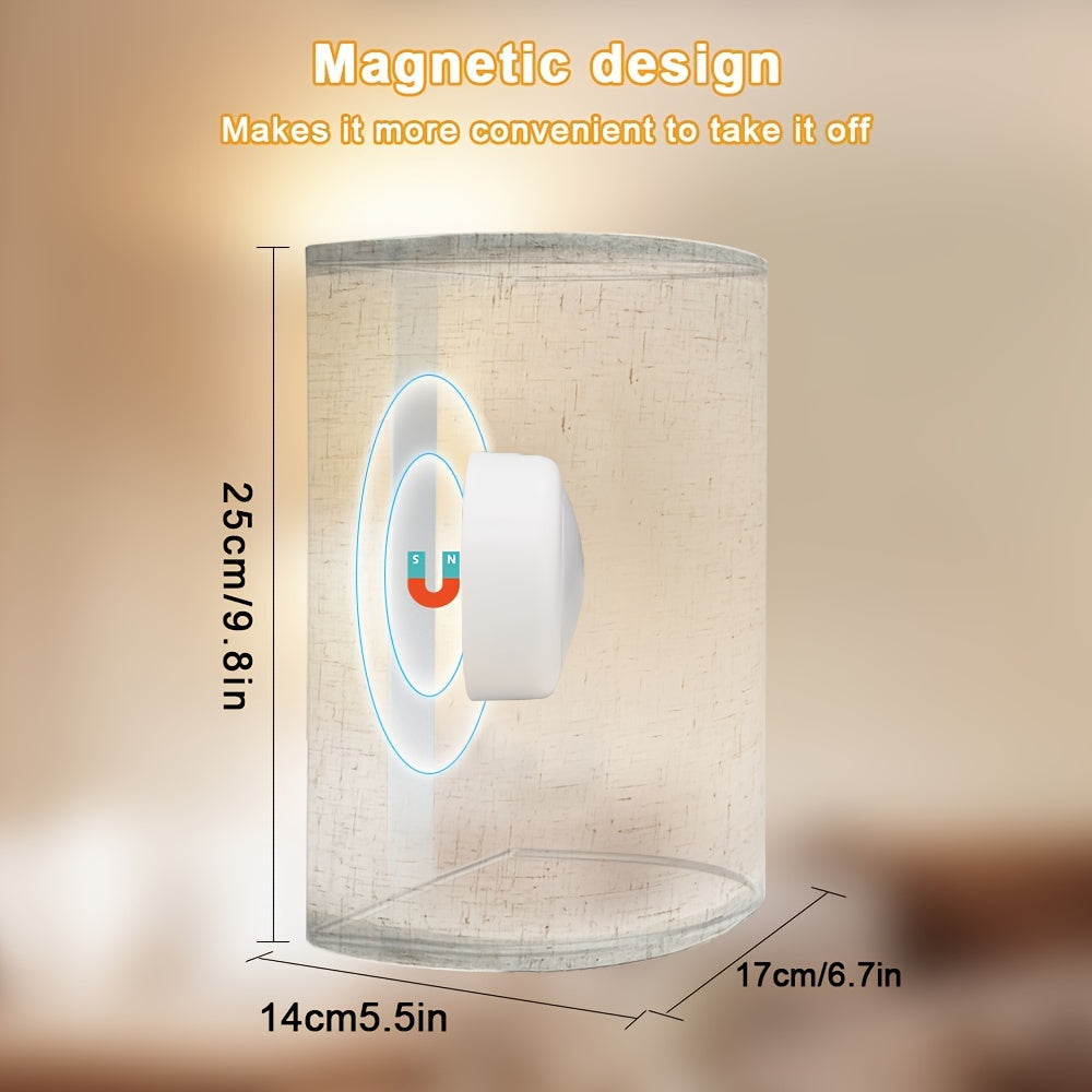 Batteriebetriebene RGB-Wandlampe mit Fernbedienung