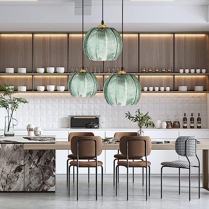 Garduru Pendelleuchte – Elegante Mattglas-Hängelampe mit dekorativem Design