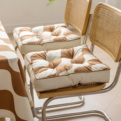 Abstraktes Design Gedrucktes Sitzkissen