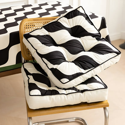 Abstraktes Design Gedrucktes Sitzkissen