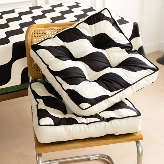 Abstraktes Design Gedrucktes Sitzkissen