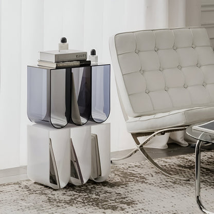 Abstrakter Stil Acryl Kaffeetisch