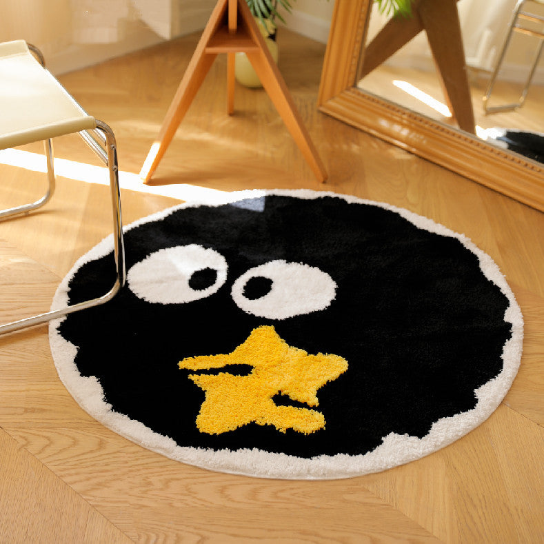 Neugieriges Kreaturen-Teppich