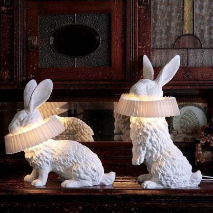 Garduru - Kreative LED Tischlampe mit Charmantem Hasen für Dein Zuhause