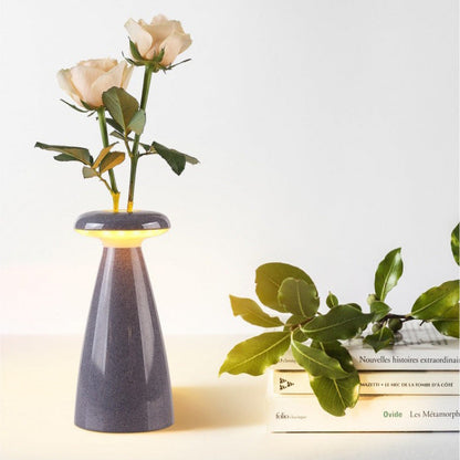 Duo-Funktionsvase und Tischlampe