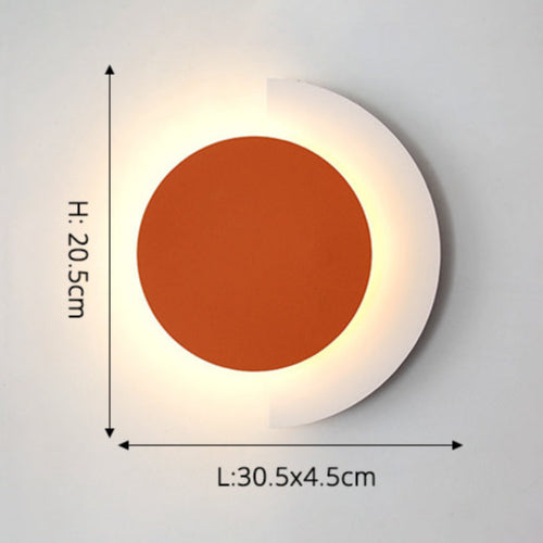 Minimalistische Nachttisch-Wandlampe