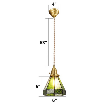 Bunte Glas Pendelleuchten