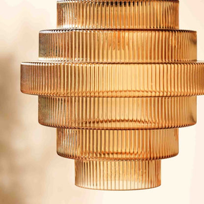 BrassGlow - Glaspendel in Form von Messing