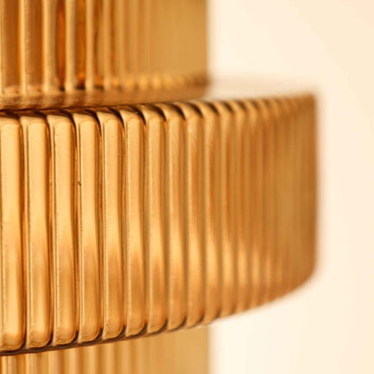 BrassGlow - Glaspendel in Form von Messing