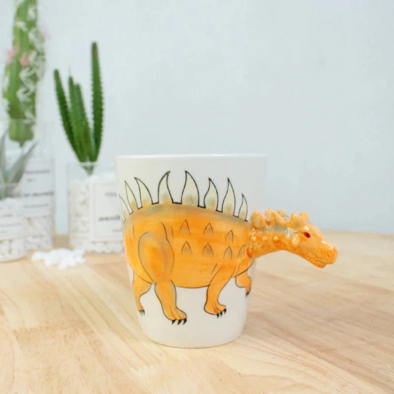 Kaffeetasse in Tier- und Dinosaurierform