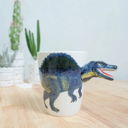 Kaffeetasse in Tier- und Dinosaurierform