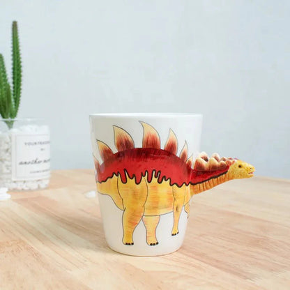 Kaffeetasse in Tier- und Dinosaurierform