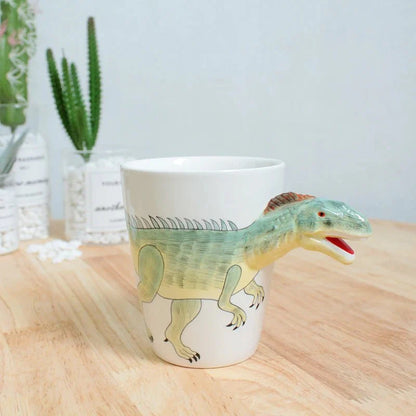 Kaffeetasse in Tier- und Dinosaurierform