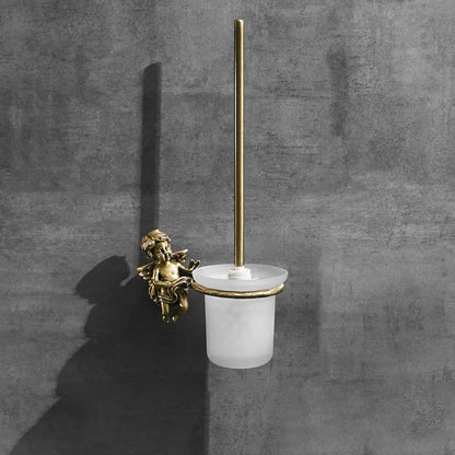 Antike Bronze Badezimmer Hardware Zubehör Set Handtuchring Bademantelhaken