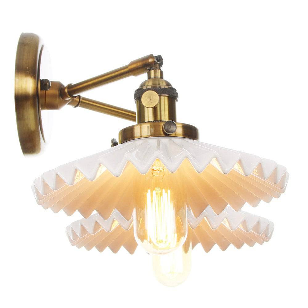 Garduru Antike Doppelkopf-Lampe aus Keramik | Vintage Design | Zeitlose Beleuchtung