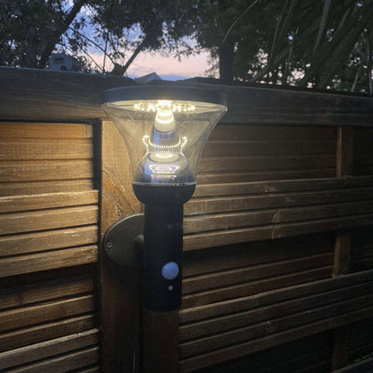 Solar Außenlampe mit Bewegungssensor und hoher Lichtausgabe 600 Lumen