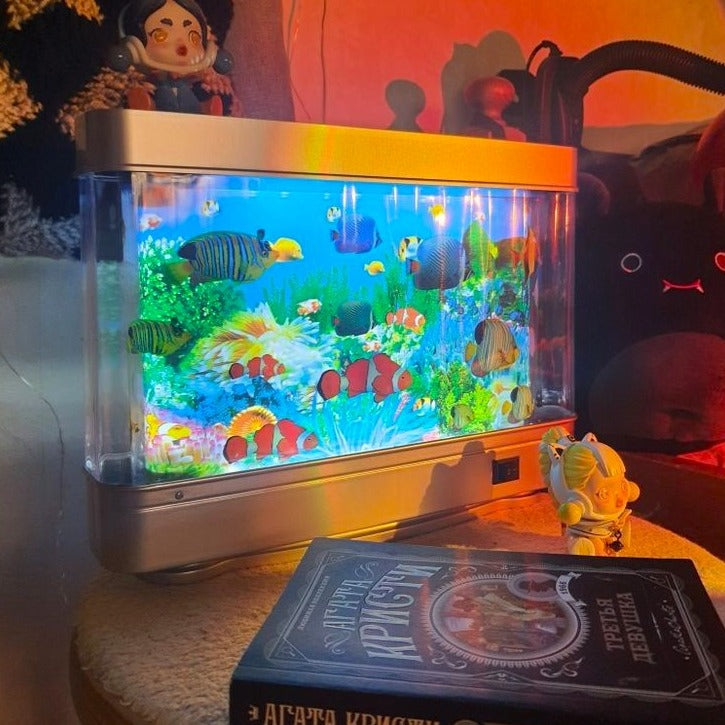 Garduru Retro Design Aquarium Lampe | LED Stimmungslicht | Dekorative Beleuchtung