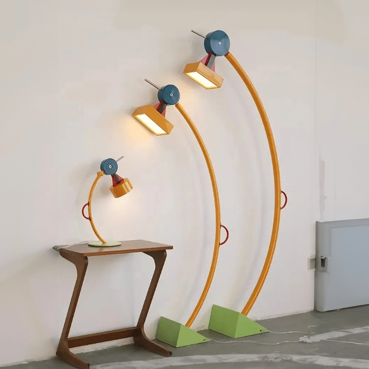 Künstlerisches Design Bauklötze LED Boden- & Tischlampe