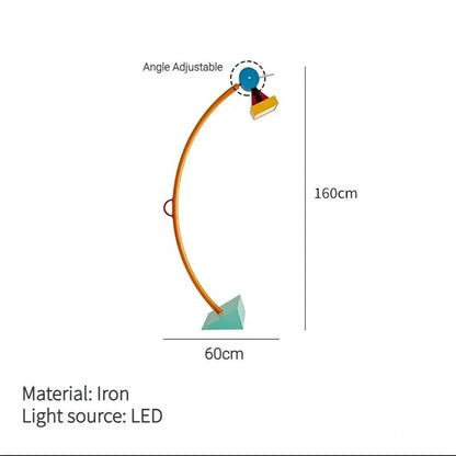 Künstlerisches Design Bauklötze LED Boden- & Tischlampe