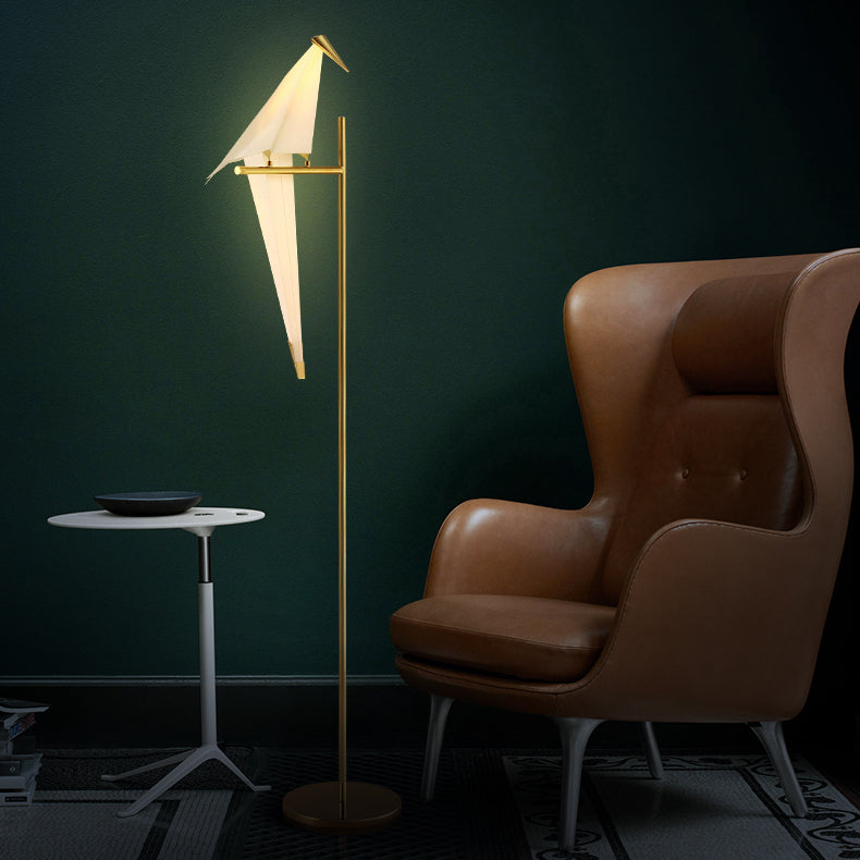 Stehlampe Modern Bird Origami Design Licht
