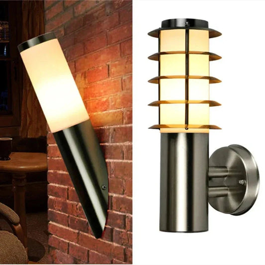 Garduru - Moderne LED Außenwandleuchte aus Edelstahl, Wetterfest & Energieeffizient