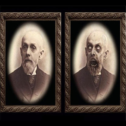 3D Halloween Gesicht Verändernde Geist Porträt
