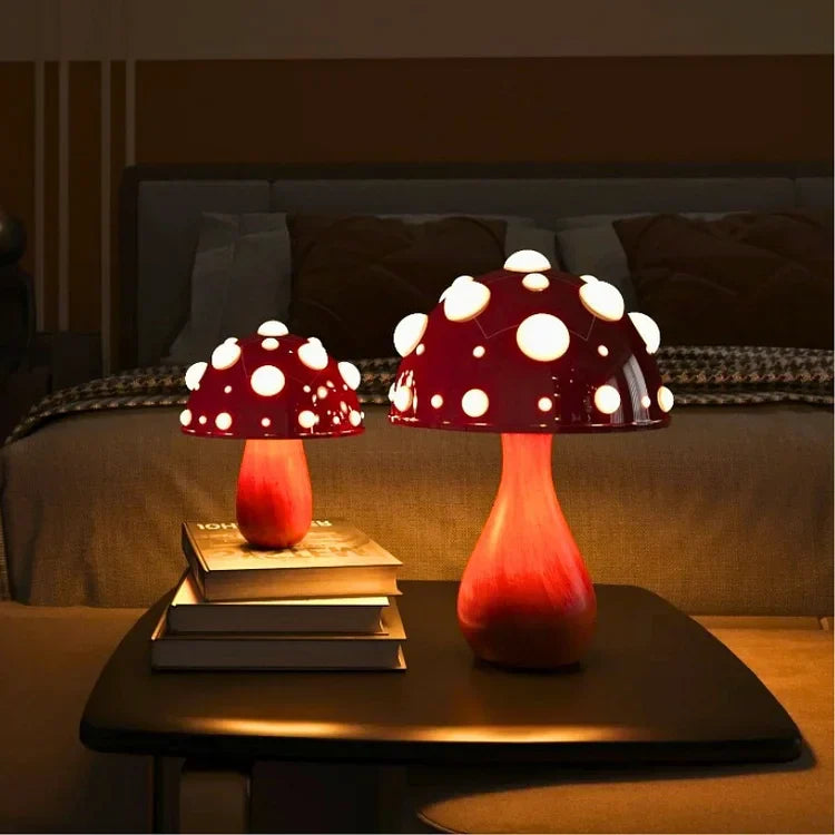 MushGlow – Magische Tischlampe mit atmosphärischem Pilzdesign