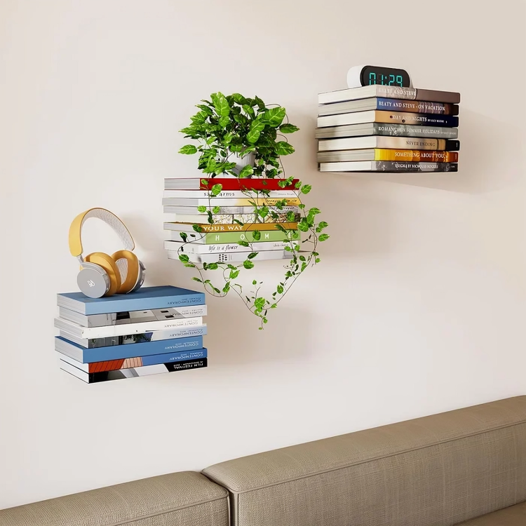 Garduru GRATIS | FloatyBooks - Unsichtbare schwebende Bücherregale