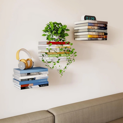 Garduru GRATIS | FloatyBooks - Unsichtbare schwebende Bücherregale