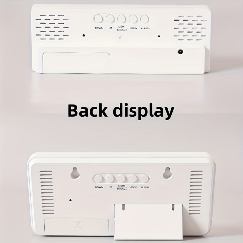 Bunte LED Digitaluhr – Für einen fröhlichen Start in den Tag