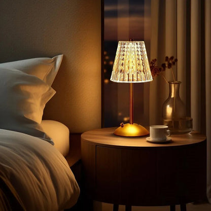 Éclat Cristal - Luxuriöse Kabelgebundene Tischlampe