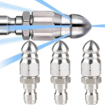 Royaleva Hochdruckreiniger Abfluss Jetter Düse mit 1/4'' Schnellverbinder